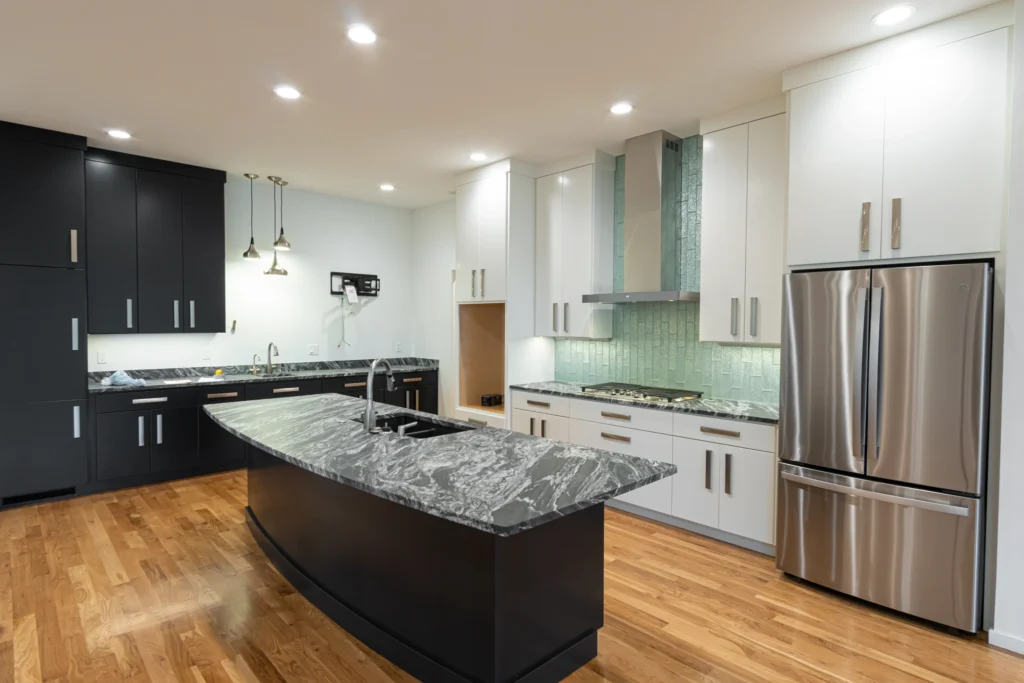 Home Construction - Windy Point Court Kitchen Modern Contemporary Style by Pullman Contractors
