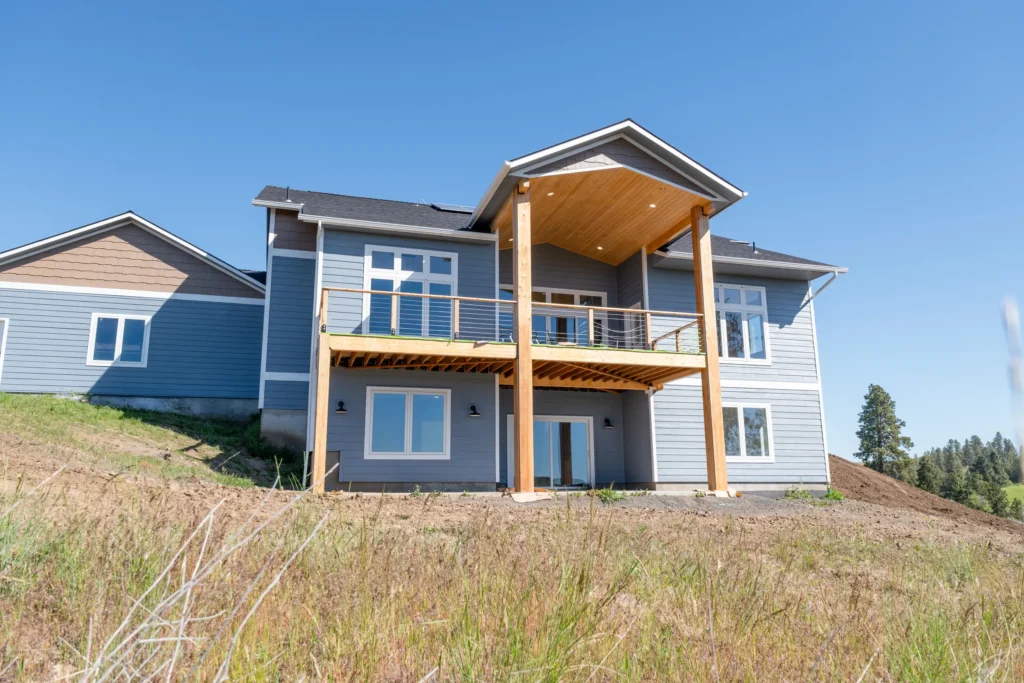 New Construction Home - Red Tail Ridge Modern Rustic Craftsman Styled by Local Pullman Contractors